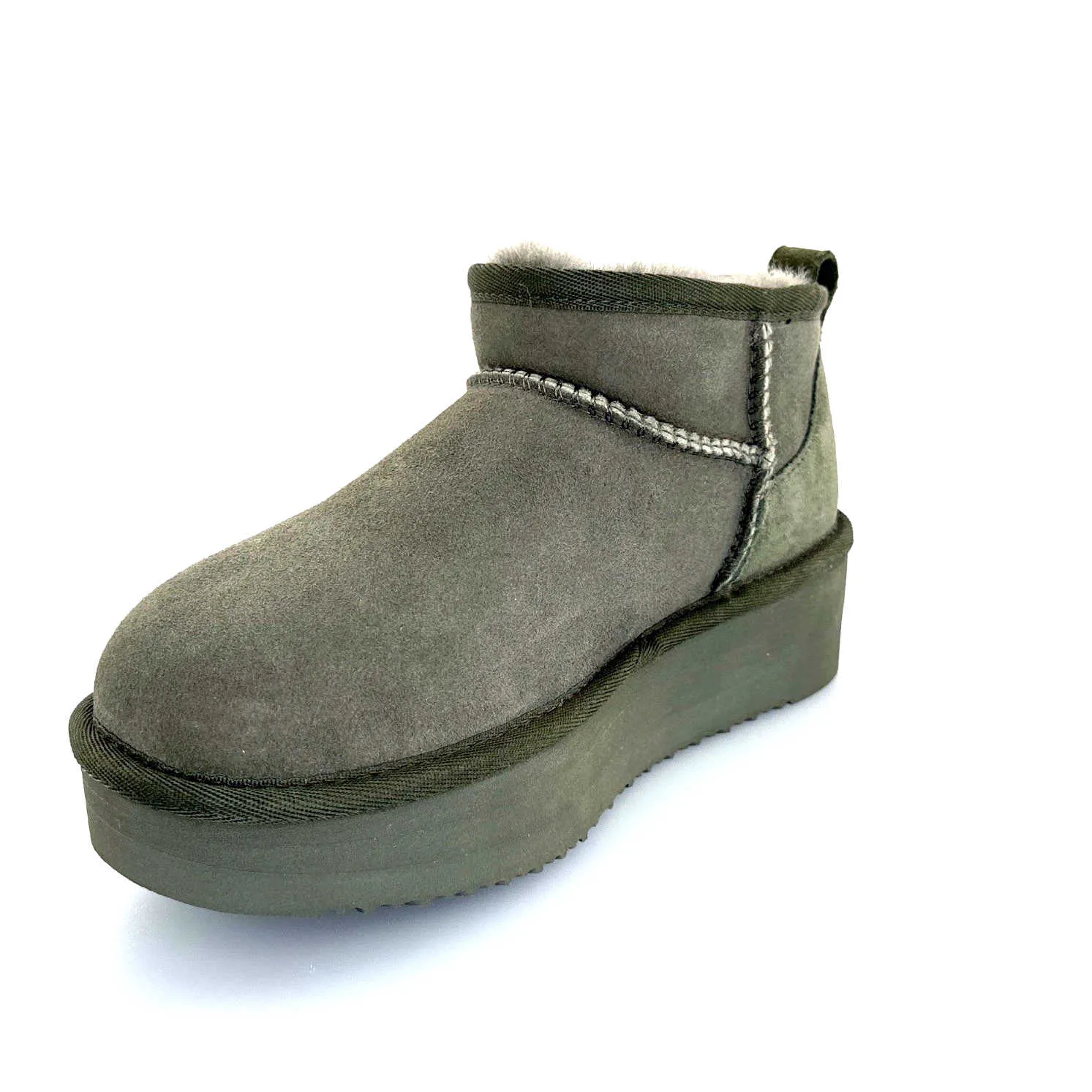 Sweet Heritage Patineuse Daim Vert