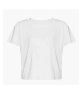 T-shirt femme blanc Awdis