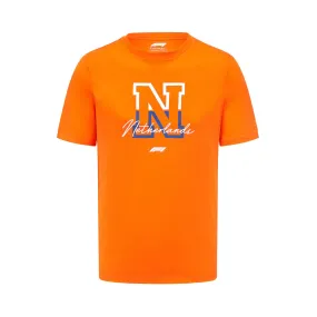 T-shirt FORMULA 1 Edition GP Zandvoort Orange pour homme