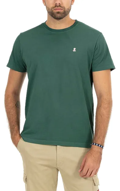 t-shirt homme  pulpo t-shirt bordado logo contrast