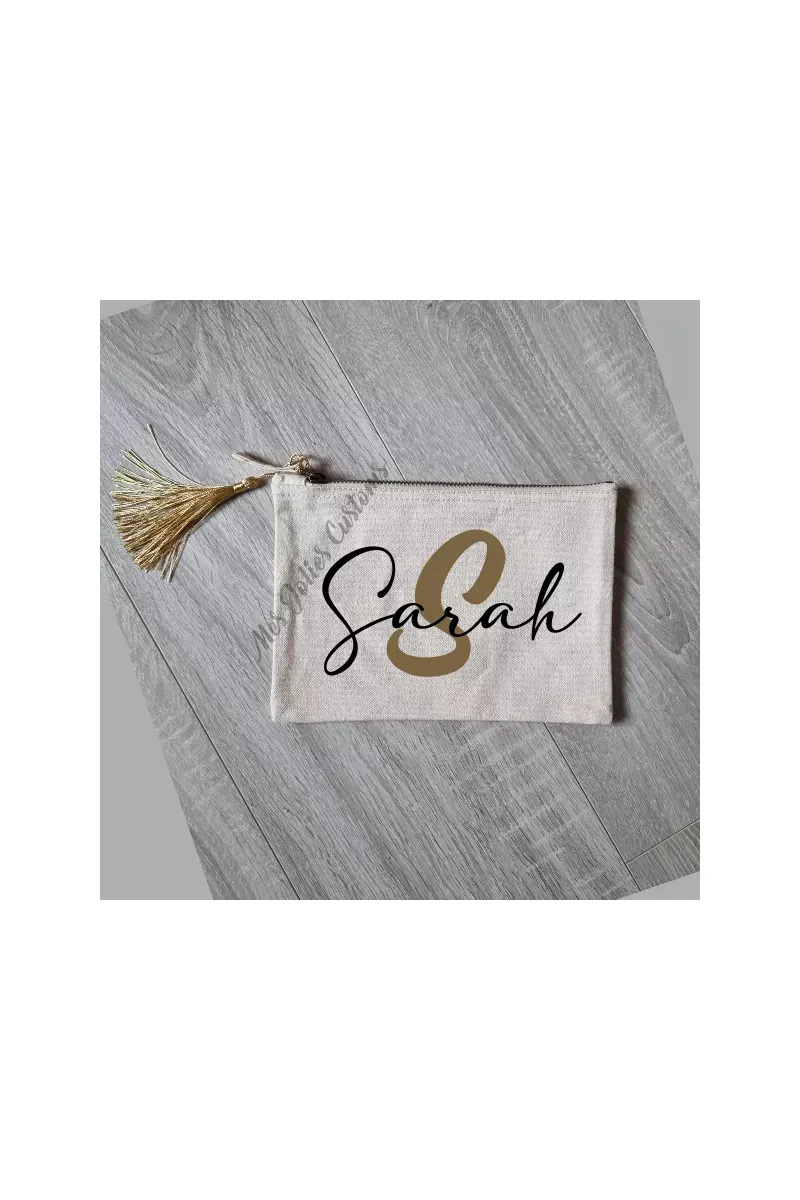 Trousse pochette personnalisée