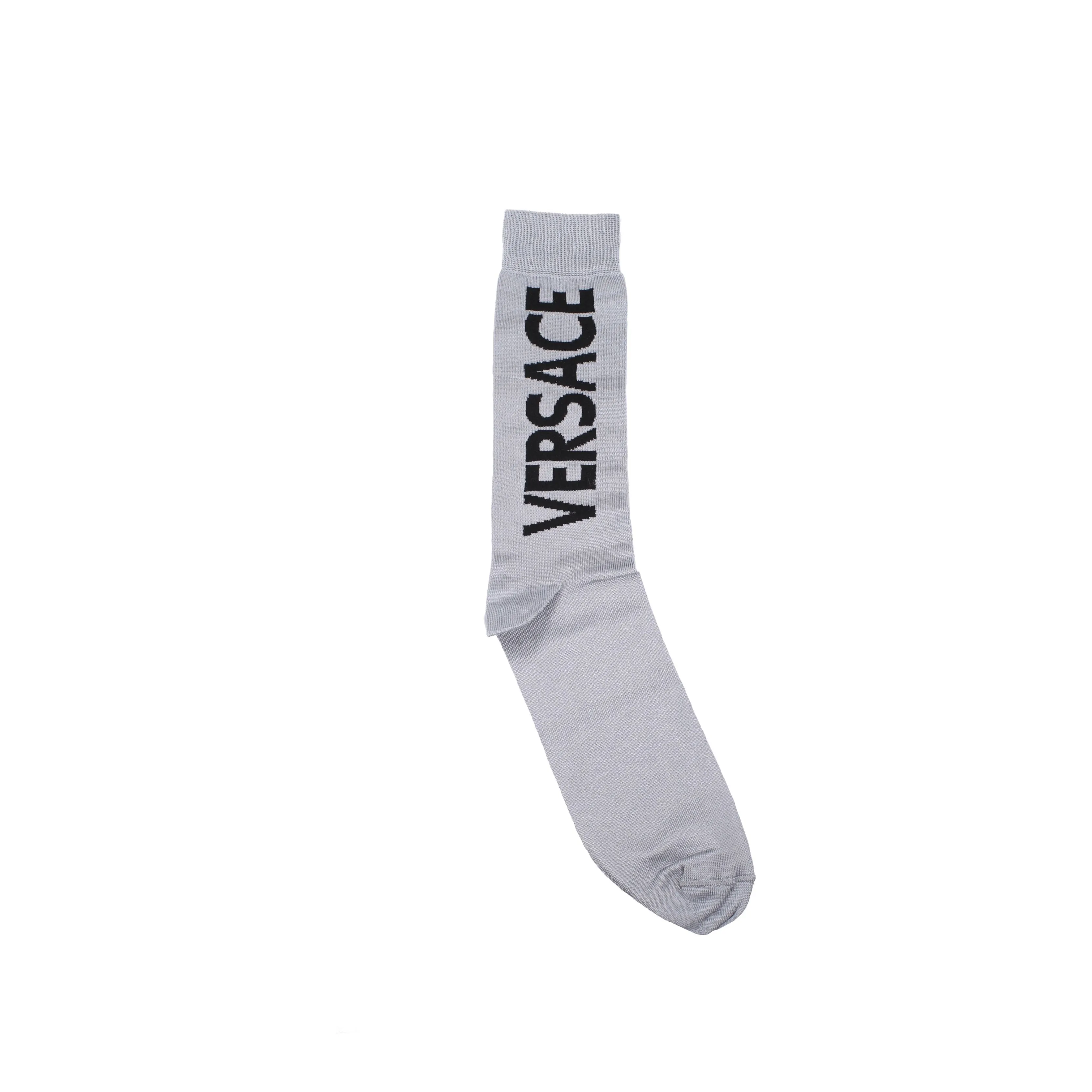 Versace chaussettes et chaussettes hommes Viscose gris / gris clair