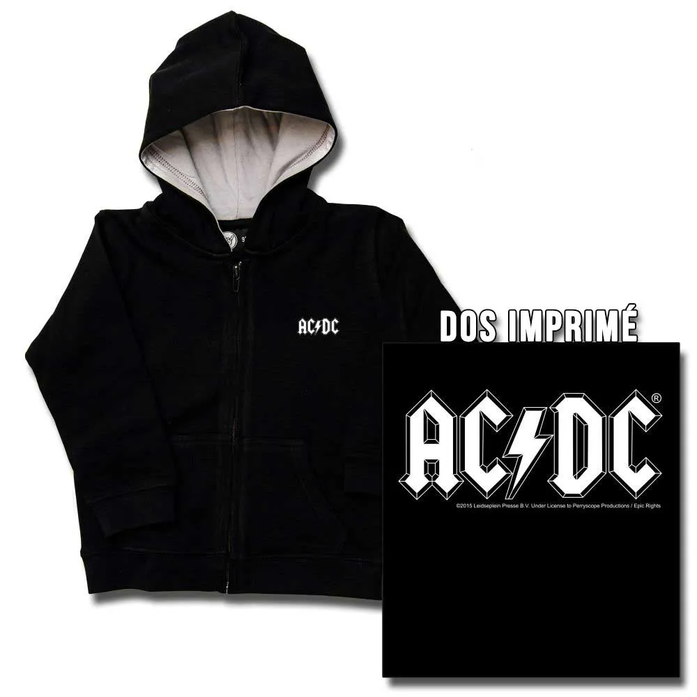 Veste enfant ACDC logo