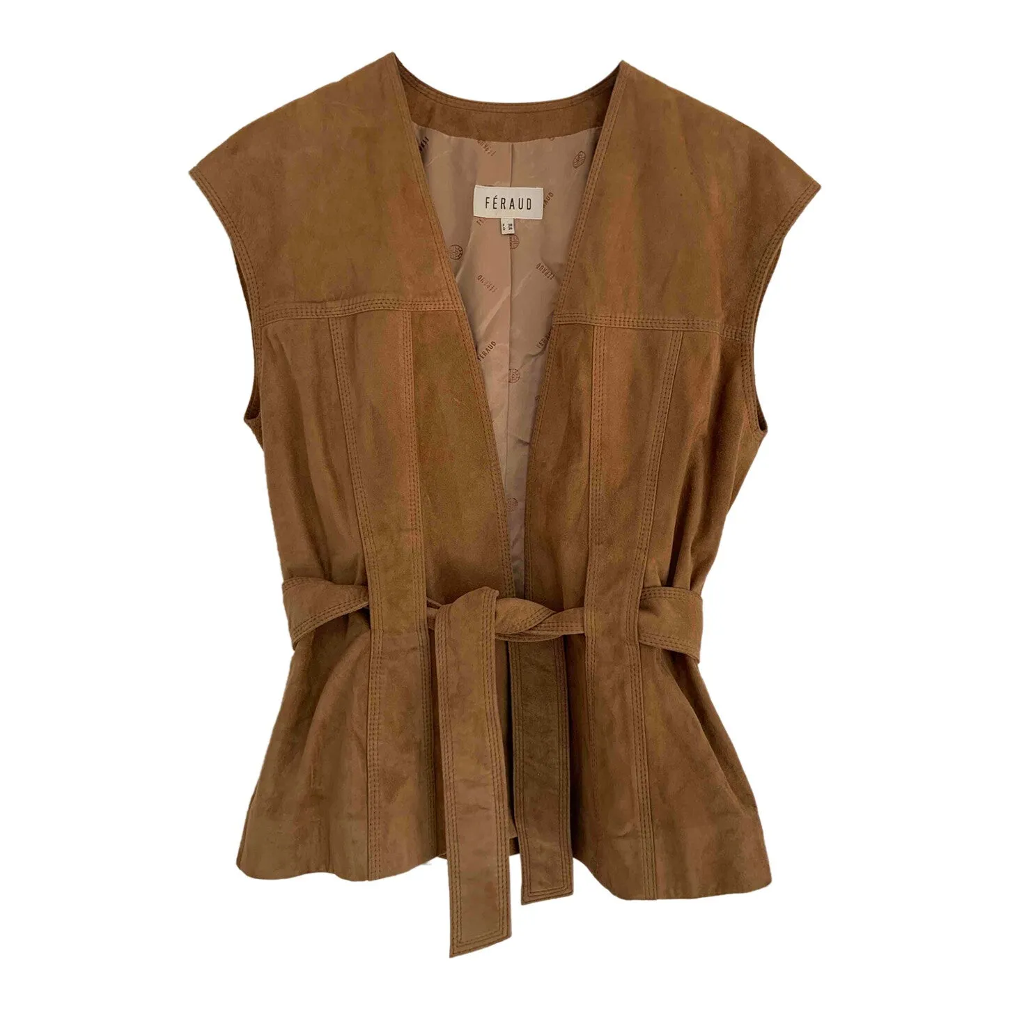 Veste Féraud en daim
