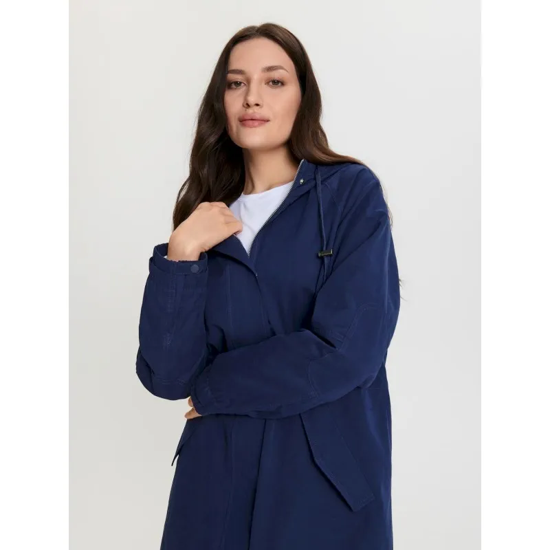 Veste parka à capuche