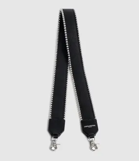 ZADIG ET VOLTAIRE Partager  Bandoulière Clous Cuir Grainé Noir  